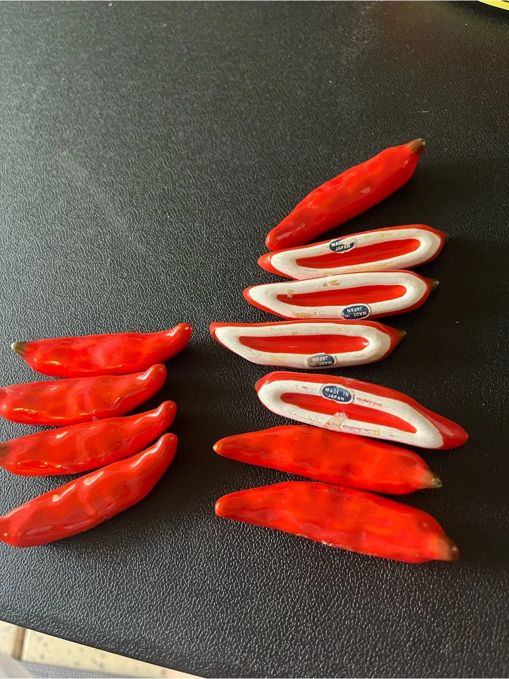 Bright Red Chili Pepper Chopstick Rests